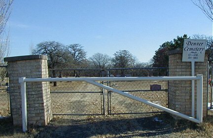Denver cemetery entrance photo