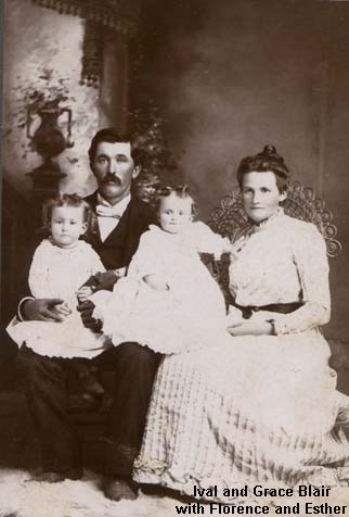 Ival & Grace Blair, Florence and Esther