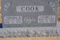 Clyde and Thelma Cook