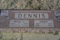Macel and Oddis Dennis