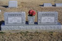 Leona and J. E. Anderson