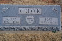 Stella and Port Cook