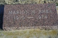 Marion M. Rhea
