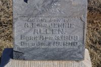 son of A. F. Allen