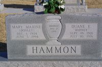 Mary and Duane Hammon