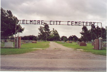 Elmore City Cemetery Photograph