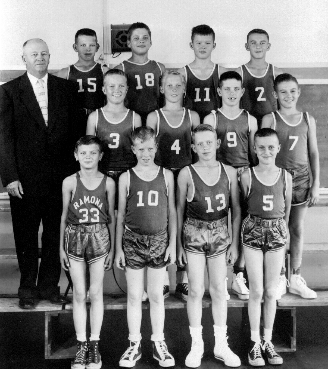 Ramona Basketball Team 1955
