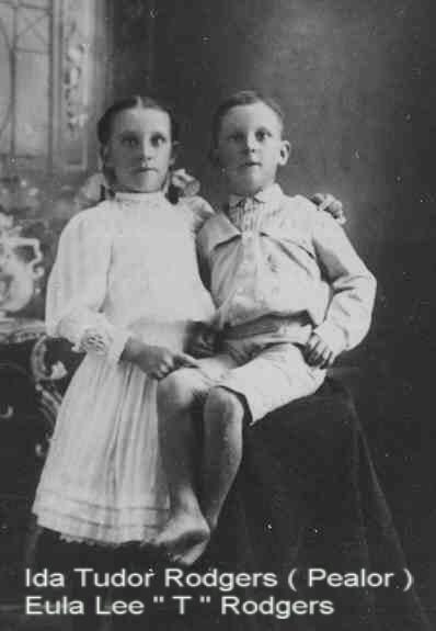 Ida Tudor Rodgers (Pealor), Eula Lee "T" Rodgers