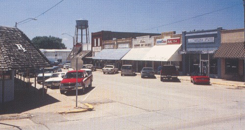 Main Street In Downtown Ringling Today