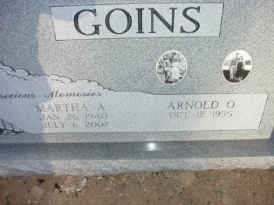 Arnold & Martha Goins