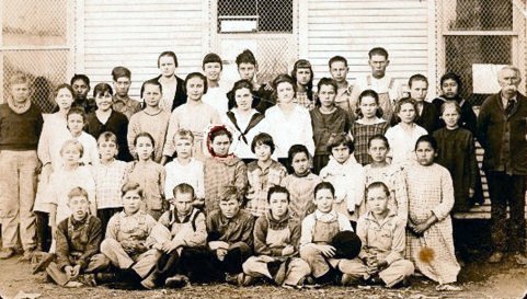 Buck Creek School, c1919