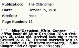 Gretchen Klein Conger