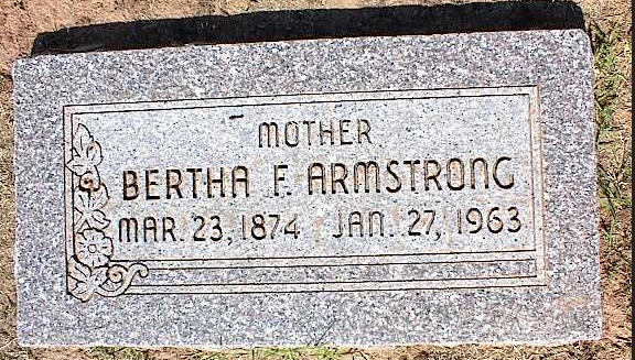 Mrs. James S. (Bertha) Armstrong