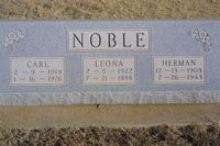 Carl and Leona Noble