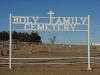 cemetery sign