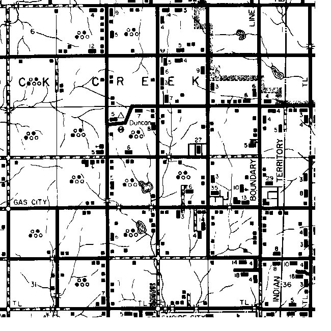 township and range map