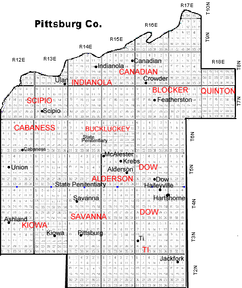 Pittsburg Township Map