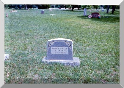 Nora Linker gravestone