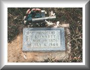 John Clay Stinnett gravestone