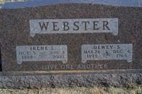 Irene and Dewey Webster