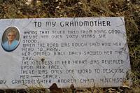 Memorial to Grandmother