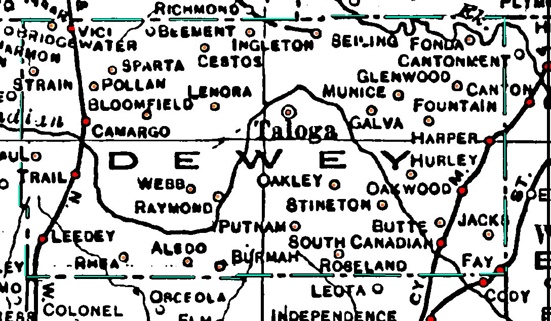 Dewey County, Oklahoma Genealogy