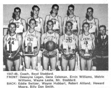 Leedey Boys Basketball 1947
