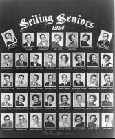 Seiling High School 1954