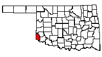 Harmon County, Oklahoma - part of Greer County until 1909