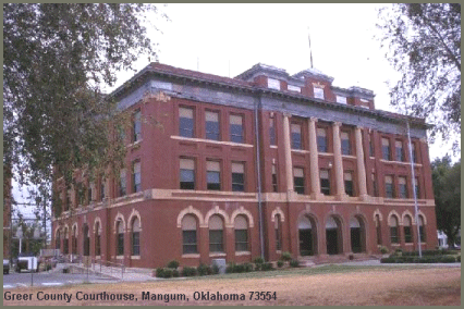 Greer County courthouse