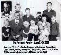 Joel H. Rodgers family 1953