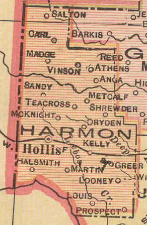Harmon County 1915
