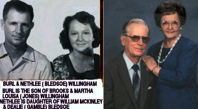 Burl Willingham & Nethlee (Bledsoe)