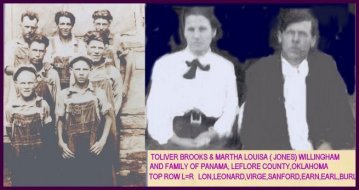 Brooks Toliver Willingham & Martha Louise (Jones)