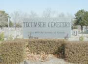 Tecumseh Cemetary Gate, Pottawatomie County, Oklahoma