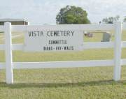 Vista Cemetary Gate, Pottawatomie County, Oklahoma<