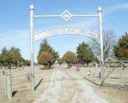 Wanette Cemetary Gate, Pottawatomie County, Oklahoma