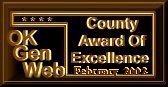 County of the Month Award February 2002