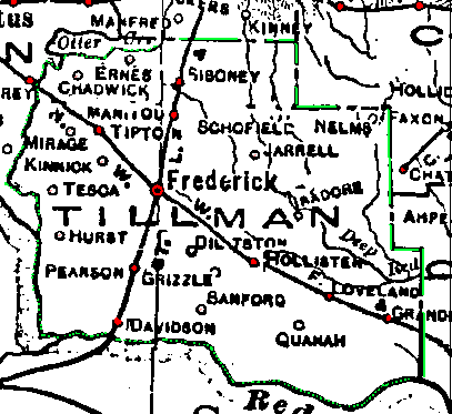 Tillman County 1915